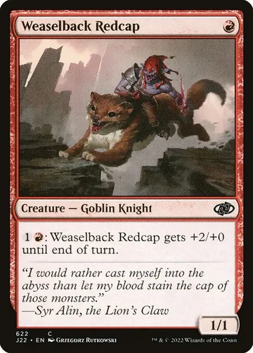 Weaselback Redcap 622