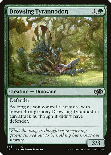 Drowsing Tyrannodon 648