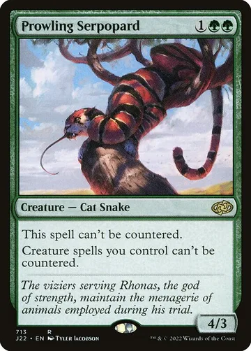 Prowling Serpopard 713