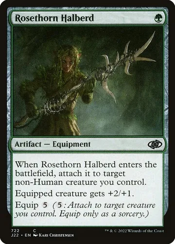 Rosethorn Halberd 722
