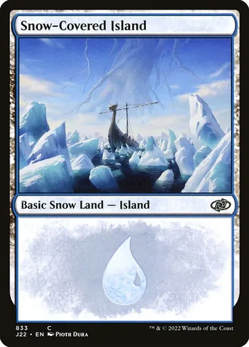 Snow-Covered Island 833