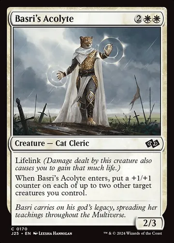 Basri's Acolyte 170, carta de Magic: The Gathering de Foundations Jumpstart
