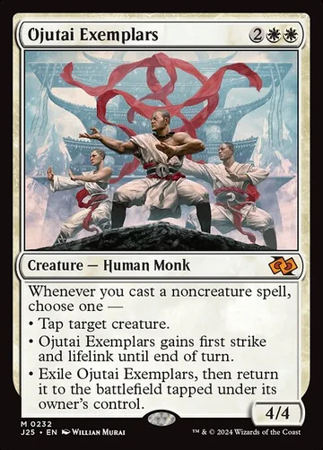 Ojutai Exemplars 232, carta de Magic: The Gathering de Foundations Jumpstart