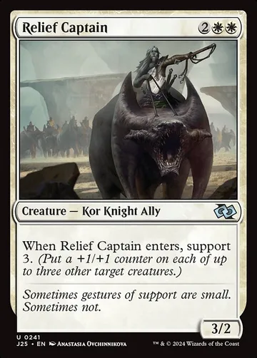 Relief Captain 241, carta de Magic: The Gathering de Foundations Jumpstart