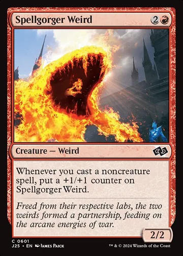 Spellgorger Weird 601, carta de Magic: The Gathering de Foundations Jumpstart