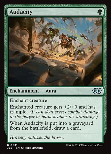 Audacity 631, carta de Magic: The Gathering de Foundations Jumpstart