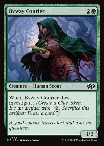 Byway Courier 642, carta de Magic: The Gathering de Foundations Jumpstart