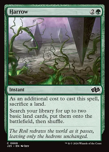 Harrow 668, carta de Magic: The Gathering de Foundations Jumpstart