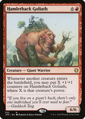 Hamletback Goliath 332