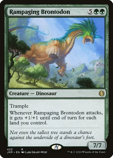 Rampaging Brontodon 423