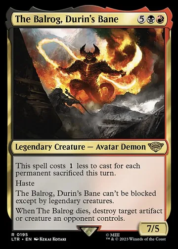 The Balrog, Durin's Bane 195