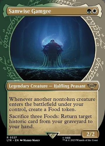 Samwise Gamgee 327, carta de Magic: The Gathering de The Lord of the Rings: Tales of Middle-earth