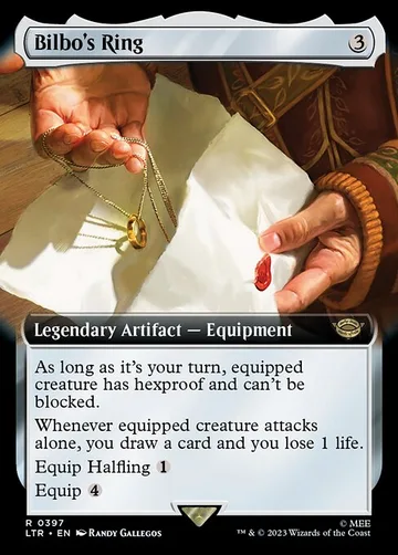 Bilbo's Ring 397, carta de Magic: The Gathering de The Lord of the Rings: Tales of Middle-earth