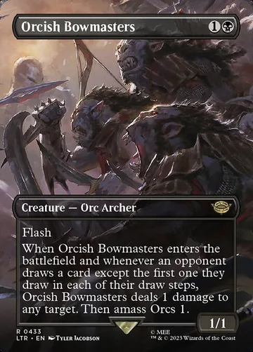 Orcish Bowmasters 433, carta de Magic: The Gathering de The Lord of the Rings: Tales of Middle-earth