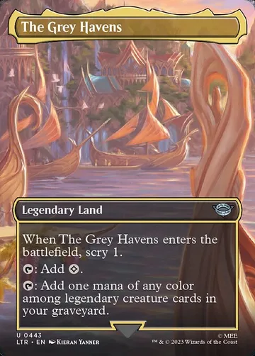 The Grey Havens 443, carta de Magic: The Gathering de The Lord of the Rings: Tales of Middle-earth