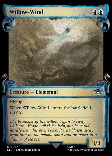 Willow-Wind 527, carta de Magic: The Gathering de The Lord of the Rings: Tales of Middle-earth