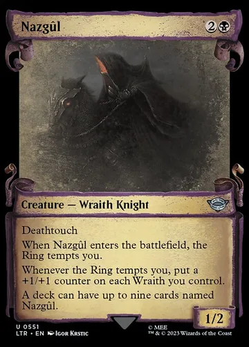 Nazgûl 551, carta de Magic: The Gathering de The Lord of the Rings: Tales of Middle-earth