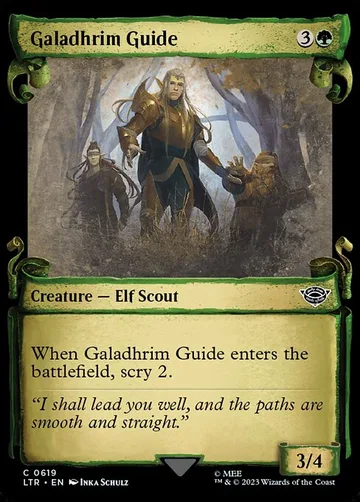 Galadhrim Guide 619, carta de Magic: The Gathering de The Lord of the Rings: Tales of Middle-earth