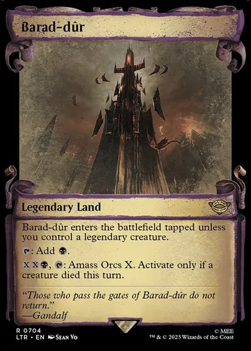 Barad-dûr 704, carta de Magic: The Gathering de The Lord of the Rings: Tales of Middle-earth