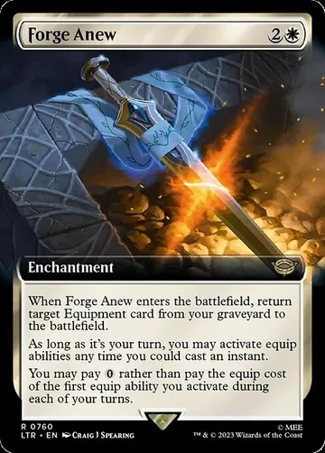Forge Anew 760, carta de Magic: The Gathering de The Lord of the Rings: Tales of Middle-earth
