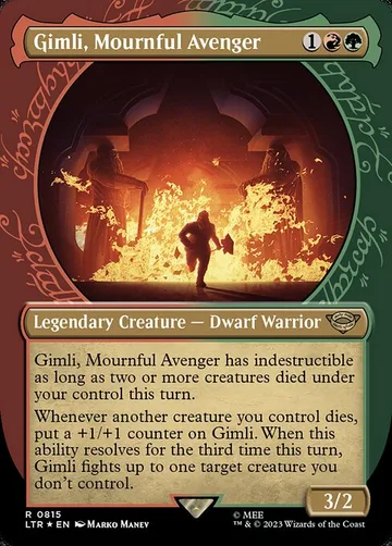 Gimli, Mournful Avenger 815