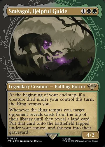 Sméagol, Helpful Guide 822, carta de Magic: The Gathering de The Lord of the Rings: Tales of Middle-earth