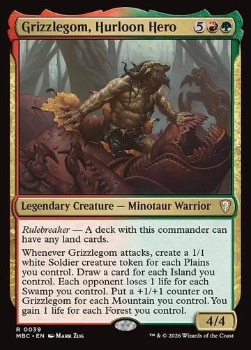 Grizzlegom, Hurloon Hero 39