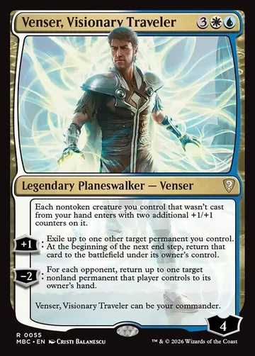 Venser, Visionary Traveler 55