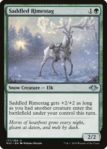 Saddled Rimestag 177