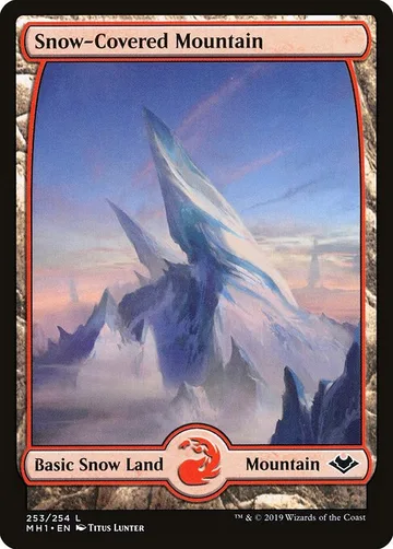 Snow-Covered Mountain 253