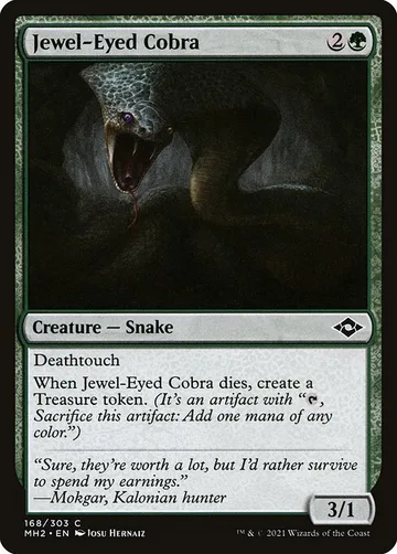 Jewel-Eyed Cobra 168