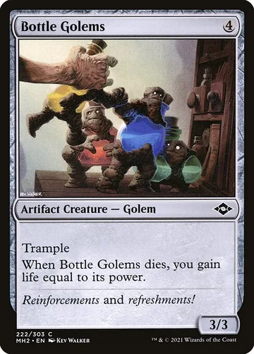 Bottle Golems 222