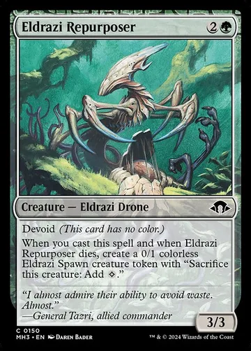 Eldrazi Repurposer 150, carta de Magic: The Gathering de Modern Horizons 3