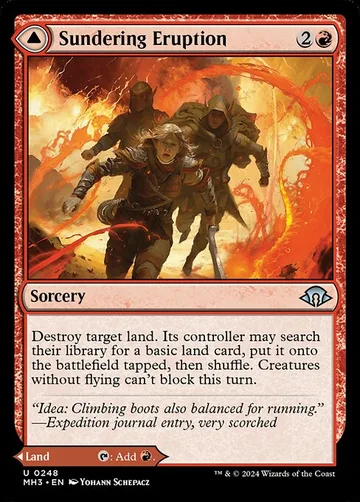Sundering Eruption // Volcanic Fissure 248