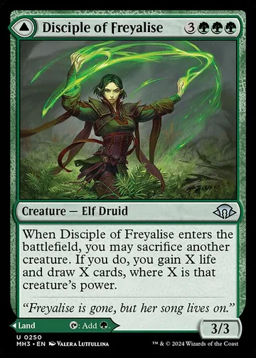 Disciple of Freyalise // Garden of Freyalise 250