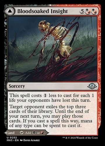 Bloodsoaked Insight // Sanguine Morass 252