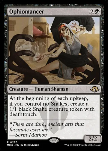 Ophiomancer 276, carta de Magic: The Gathering de Modern Horizons 3