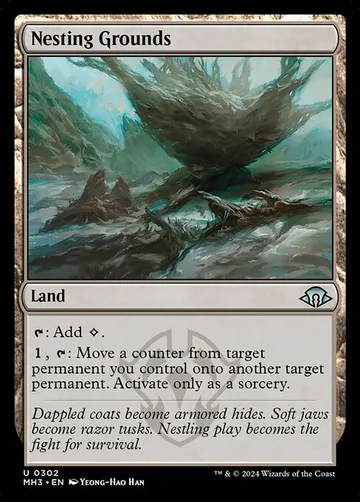 Nesting Grounds 302, carta de Magic: The Gathering de Modern Horizons 3