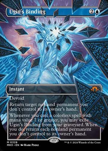 Ugin's Binding 328, carta de Magic: The Gathering de Modern Horizons 3