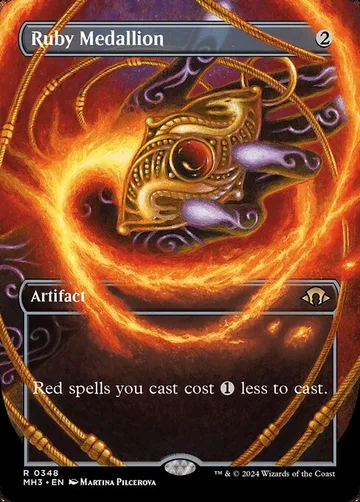 Ruby Medallion 348