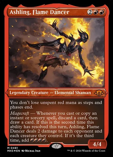 Ashling, Flame Dancer 481, carta de Magic: The Gathering de Modern Horizons 3