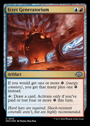 Izzet Generatorium 515, carta de Magic: The Gathering de Modern Horizons 3