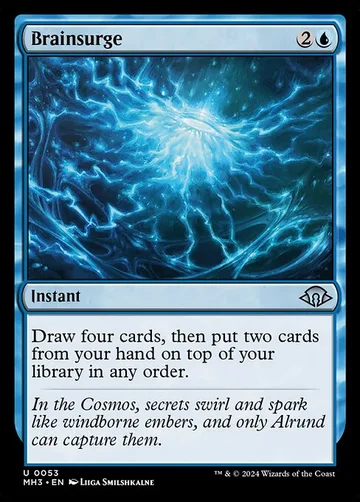 Brainsurge 53, carta de Magic: The Gathering de Modern Horizons 3