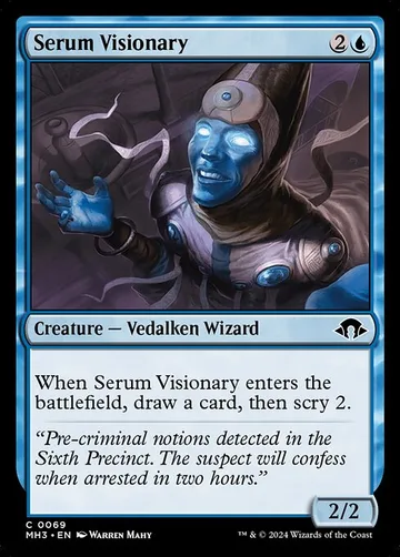 Serum Visionary 69, carta de Magic: The Gathering de Modern Horizons 3
