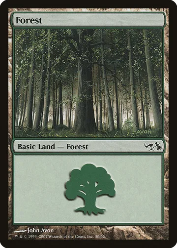 Forest 30, carta de Magic: The Gathering de Duel Decks: Elves vs. Goblins