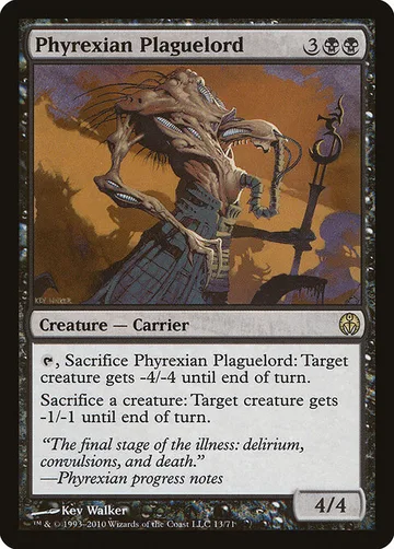 Phyrexian Plaguelord 13, carta de Magic: The Gathering de Duel Decks: Phyrexia vs. the Coalition