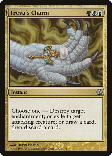 Treva's Charm 61, carta de Magic: The Gathering de Duel Decks: Phyrexia vs. the Coalition