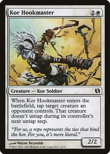Kor Hookmaster 12, carta de Magic: The Gathering de Duel Decks: Elspeth vs. Tezzeret