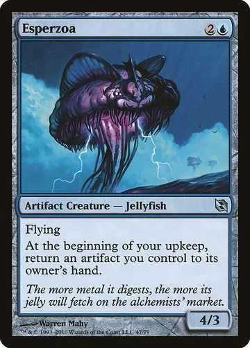 Esperzoa 47, carta de Magic: The Gathering de Duel Decks: Elspeth vs. Tezzeret