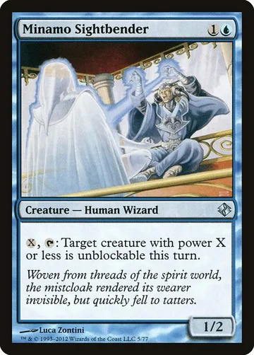Minamo Sightbender 5, carta de Magic: The Gathering de Duel Decks: Venser vs. Koth